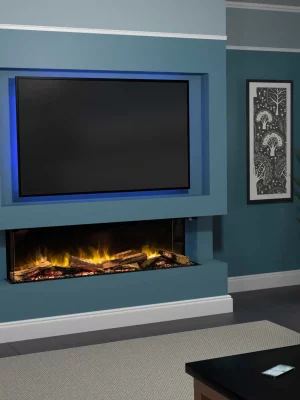 Flamerite EFX 1300 Electric Fire 3 Sided