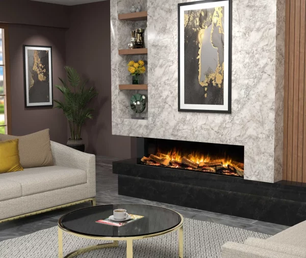 Flamerite EFX 1500 Electric Fire 2 Sided