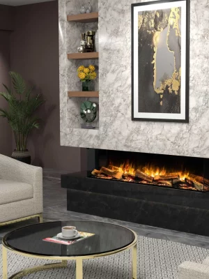 Flamerite EFX 1500 Electric Fire 3 Sided
