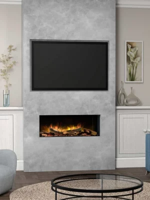 Flamerite EFX 1000 Electric Fire 1 sided frame